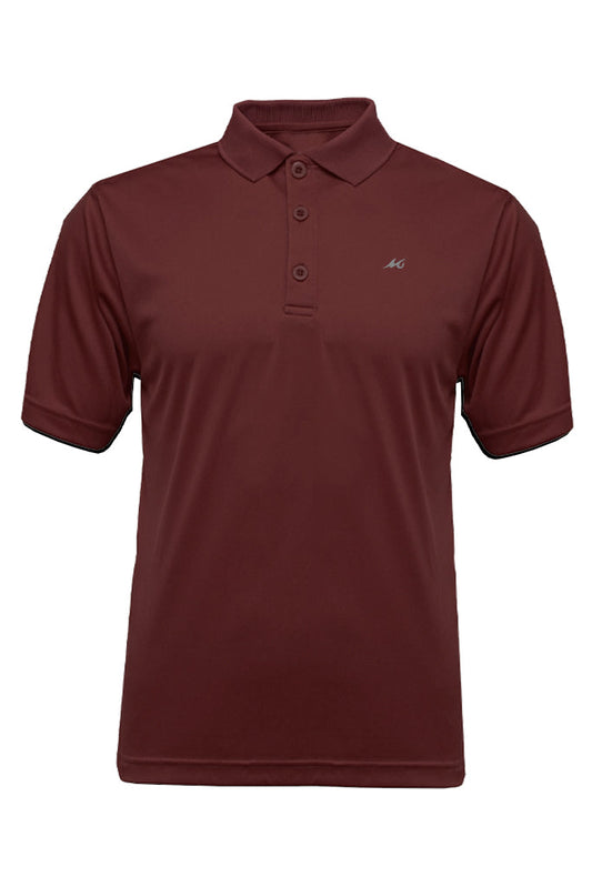 Performance Polo - Solid Ribbed