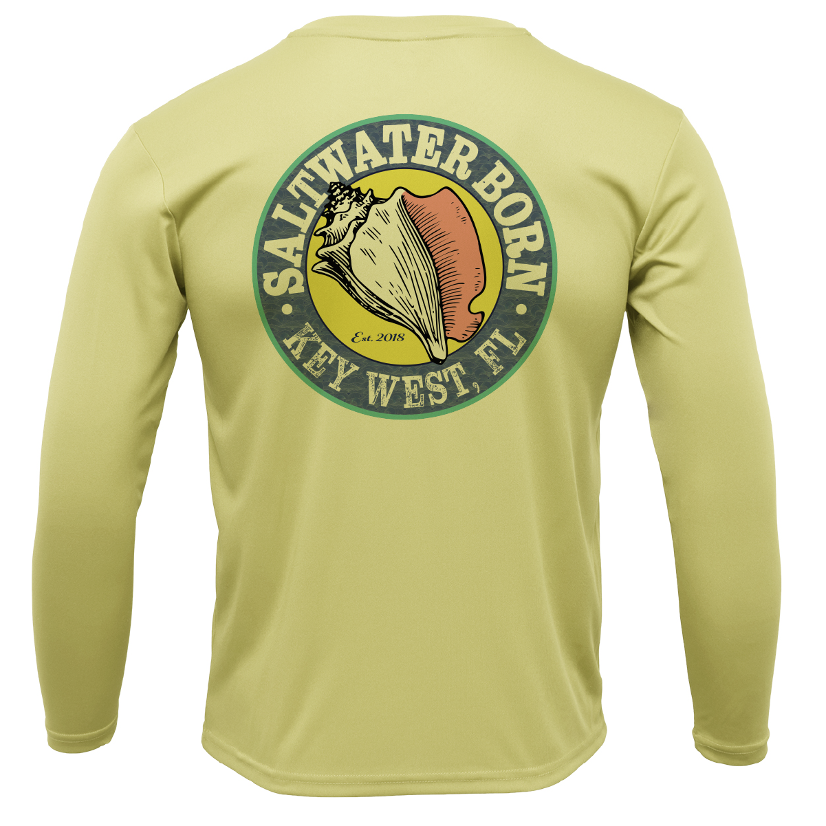 Blacktip on Chest Long Sleeve UPF 50+ Dry-Fit Shirt