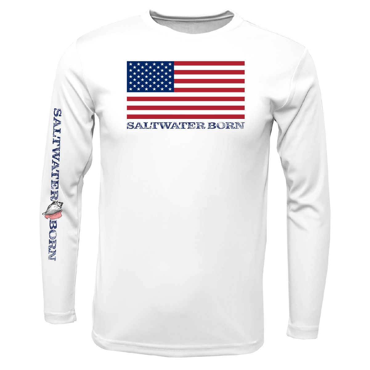 Key West, FL USA Born Long Sleeve UPF 50+ Dry-Fit Shirt