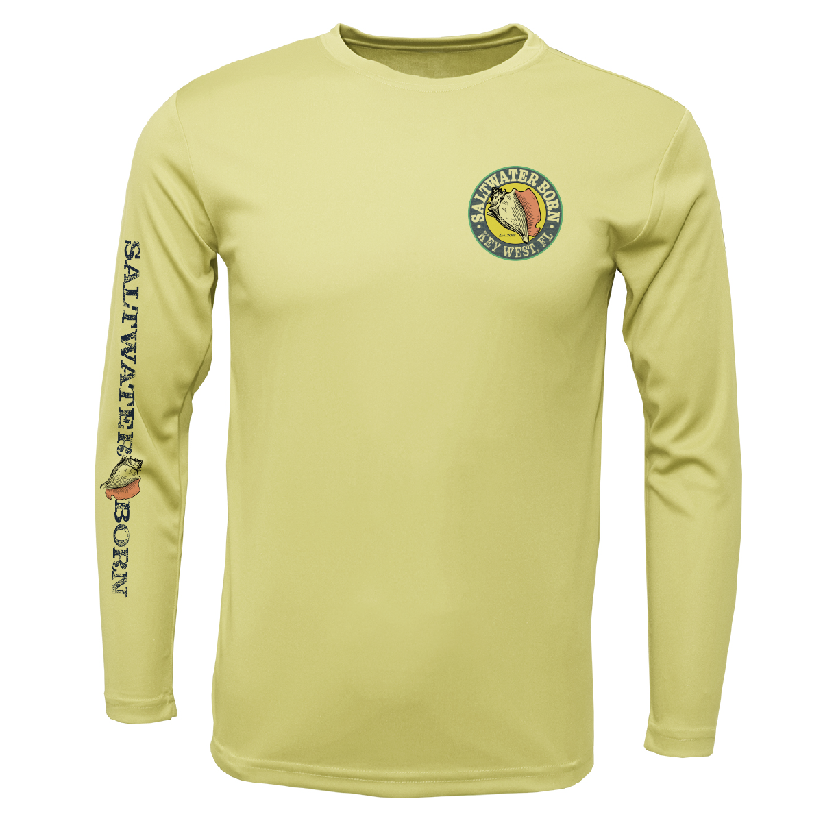 Key West, FL Marlin Long Sleeve UPF 50+ Dry-Fit Shirt