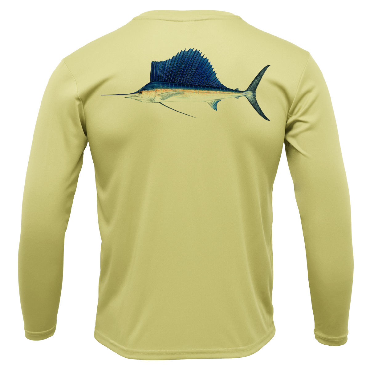 USA Sailfish Long Sleeve UPF 50+ Dry-Fit Shirt