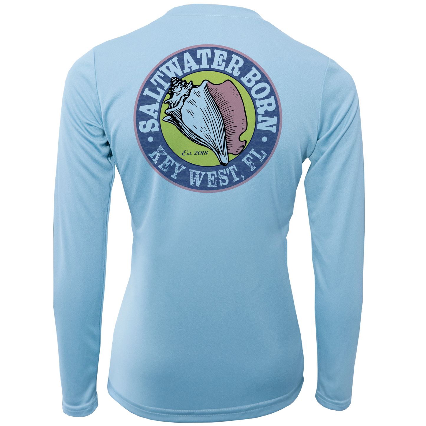 Florida Flag Long Sleeve UPF 50+ Dry-Fit Shirt