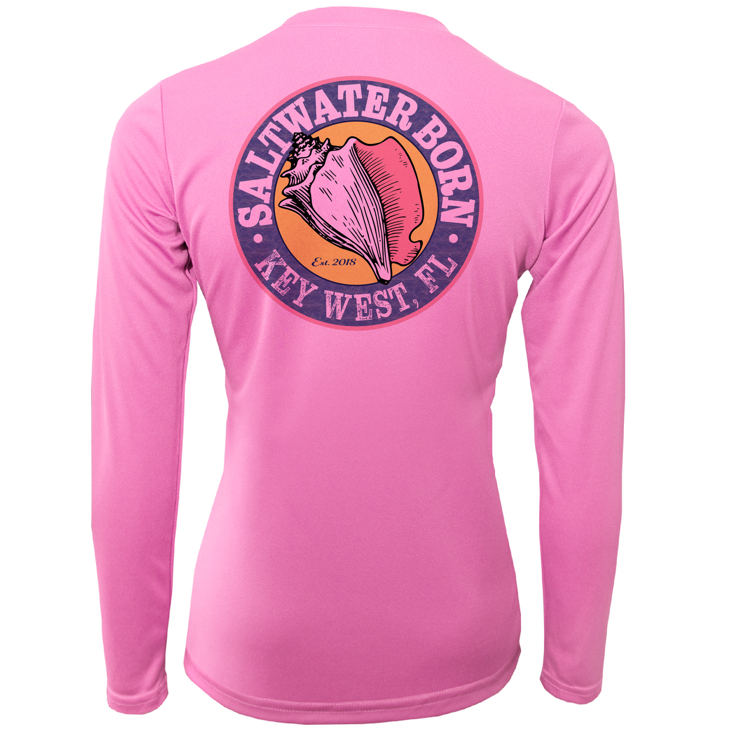 Florida Flag Long Sleeve UPF 50+ Dry-Fit Shirt