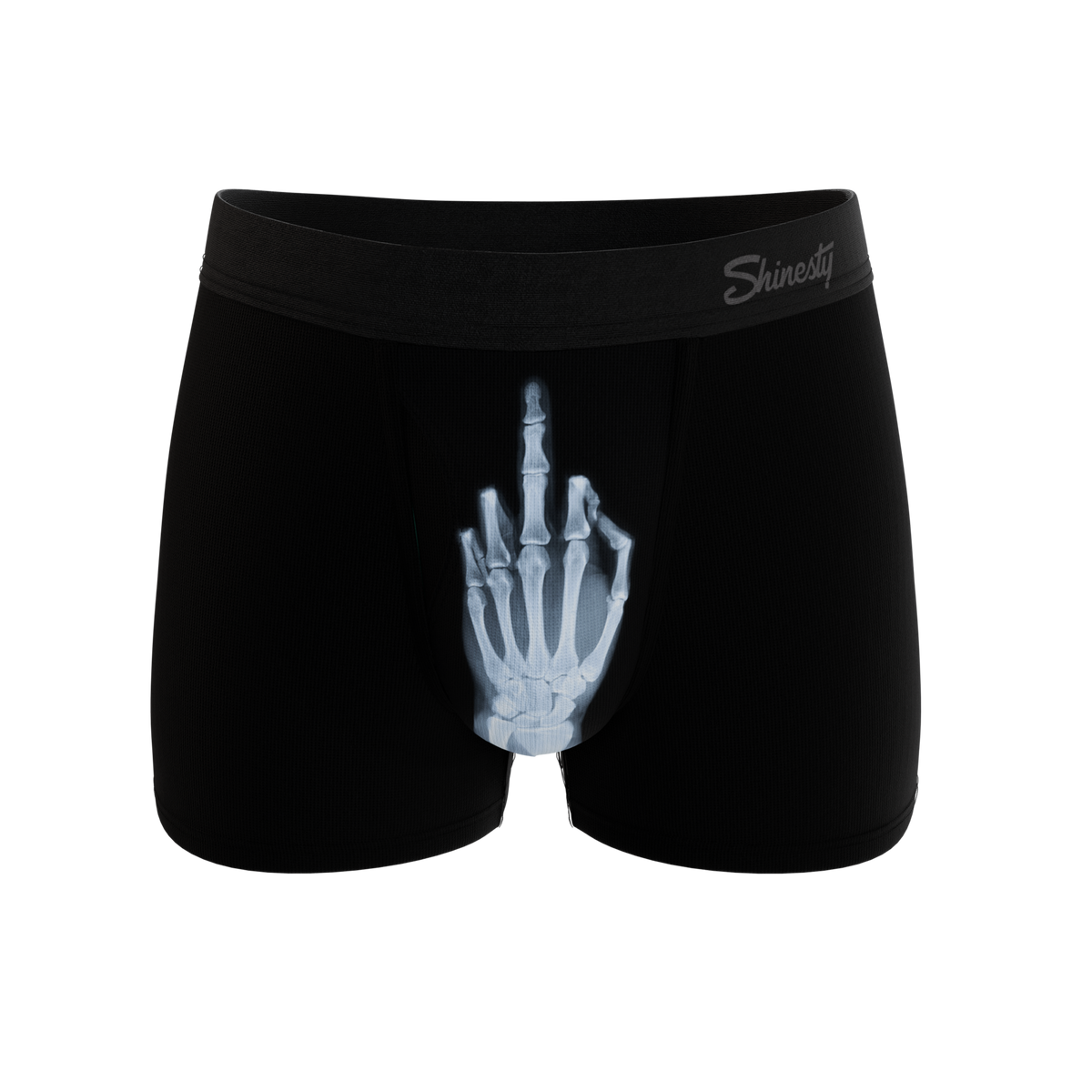 The XXX Ray | Middle Finger X Ray Ball Hammock® Pouch Trunks Underwear