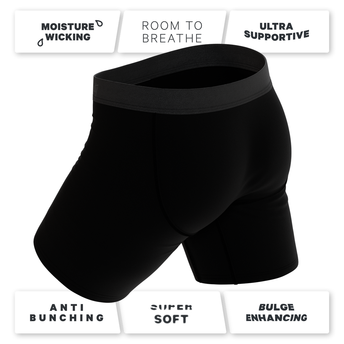 The XXX Ray | Middle Finger X Ray Ball Hammock® Boxer - Long Leg