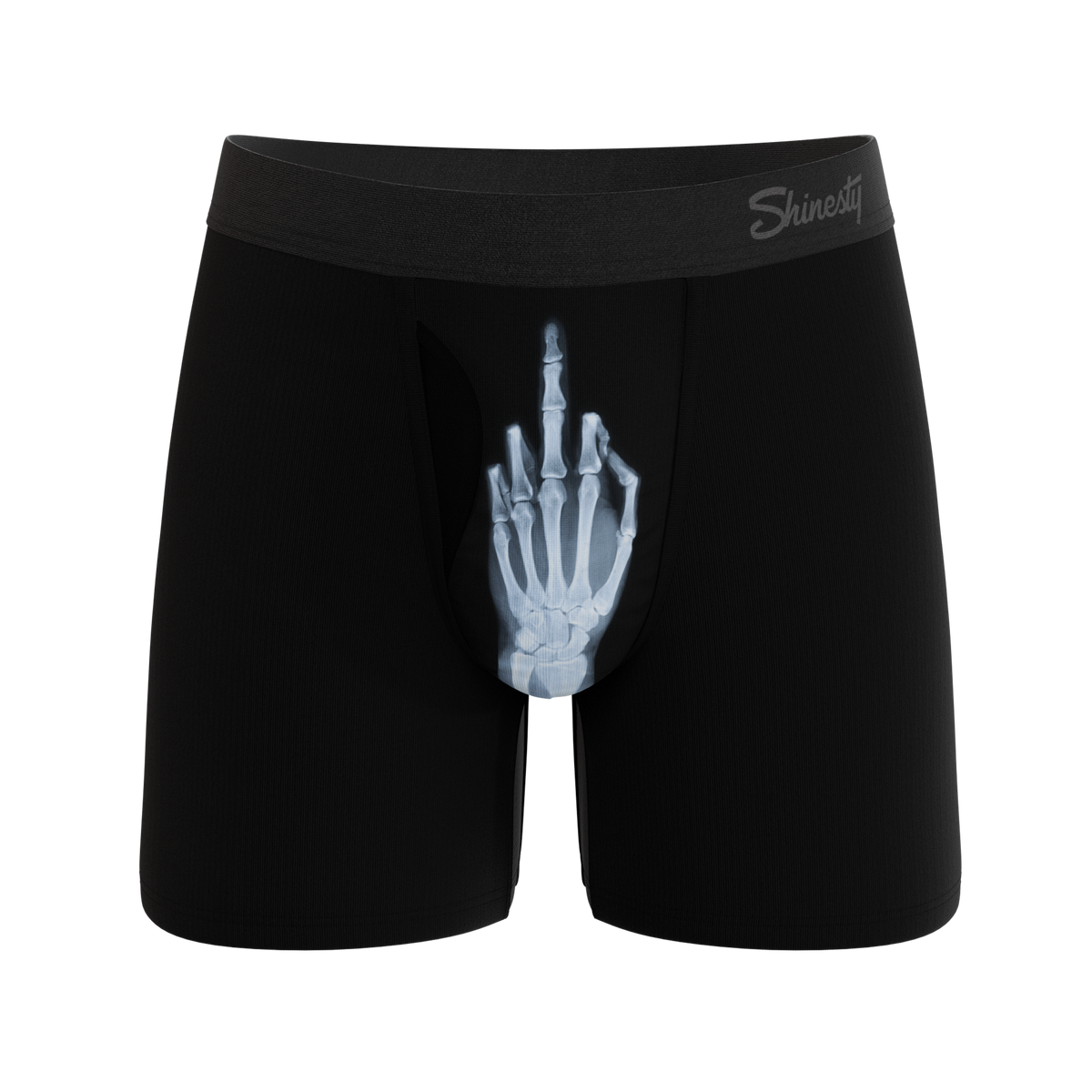 The XXX Ray | Middle Finger X Ray Ball Hammock® Pouch Underwear With Fly