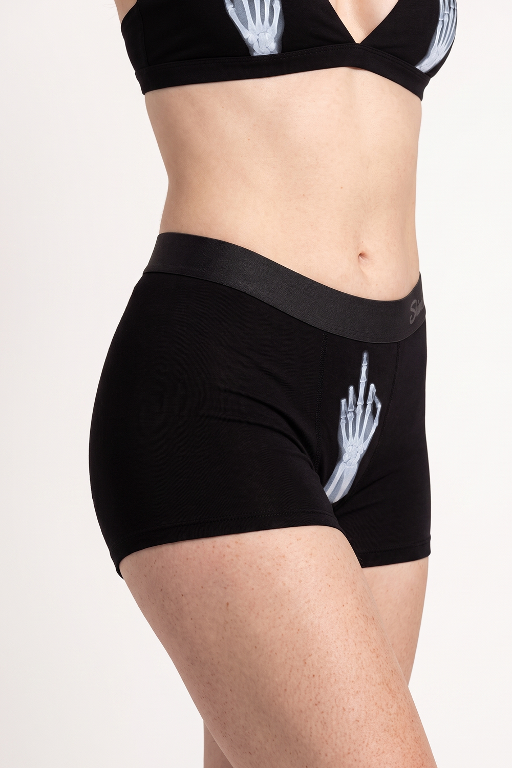 The XXX Ray | Middle Finger X Ray Women’s Boxers
