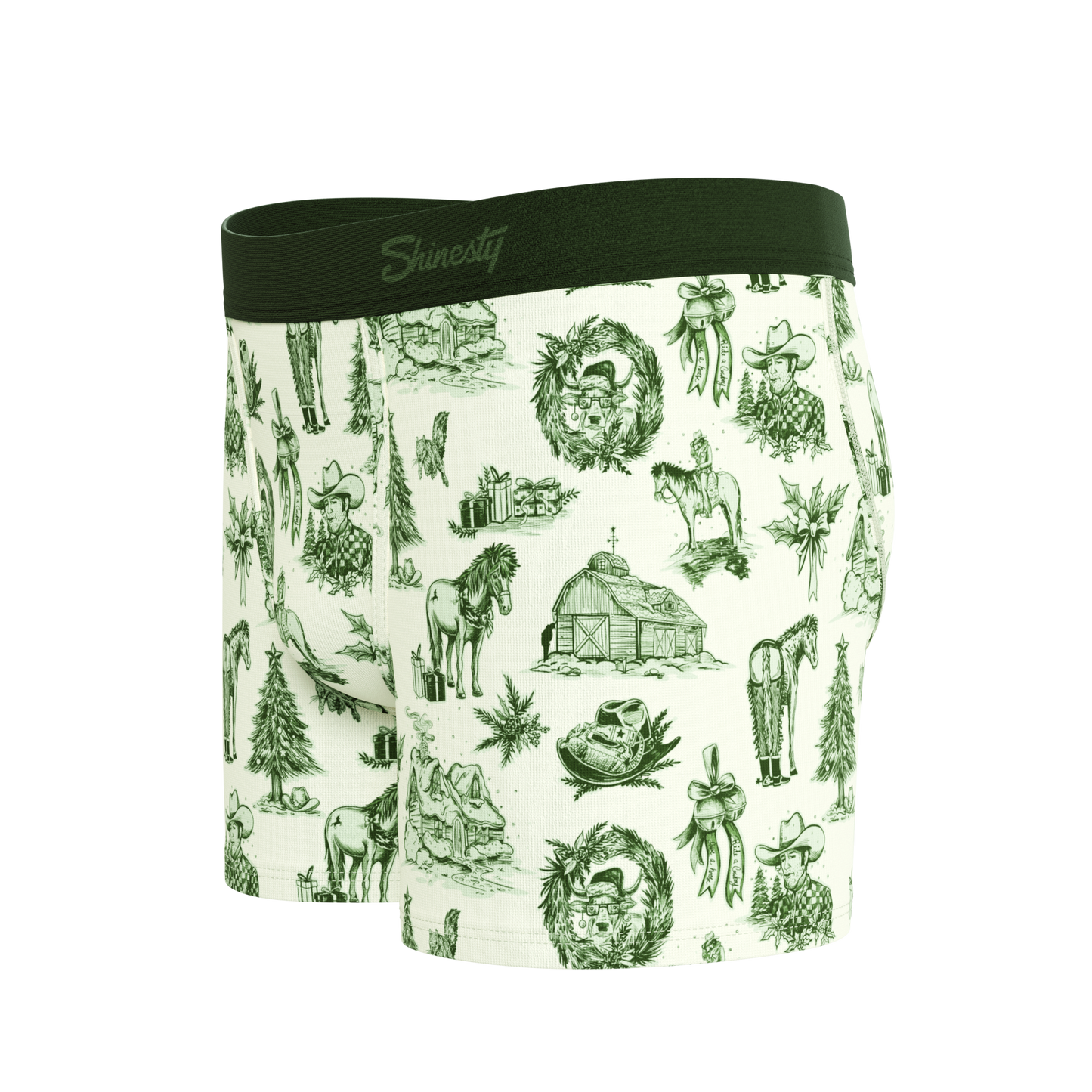 The Western Wonderland | Western Toile Youth Boxer Briefs