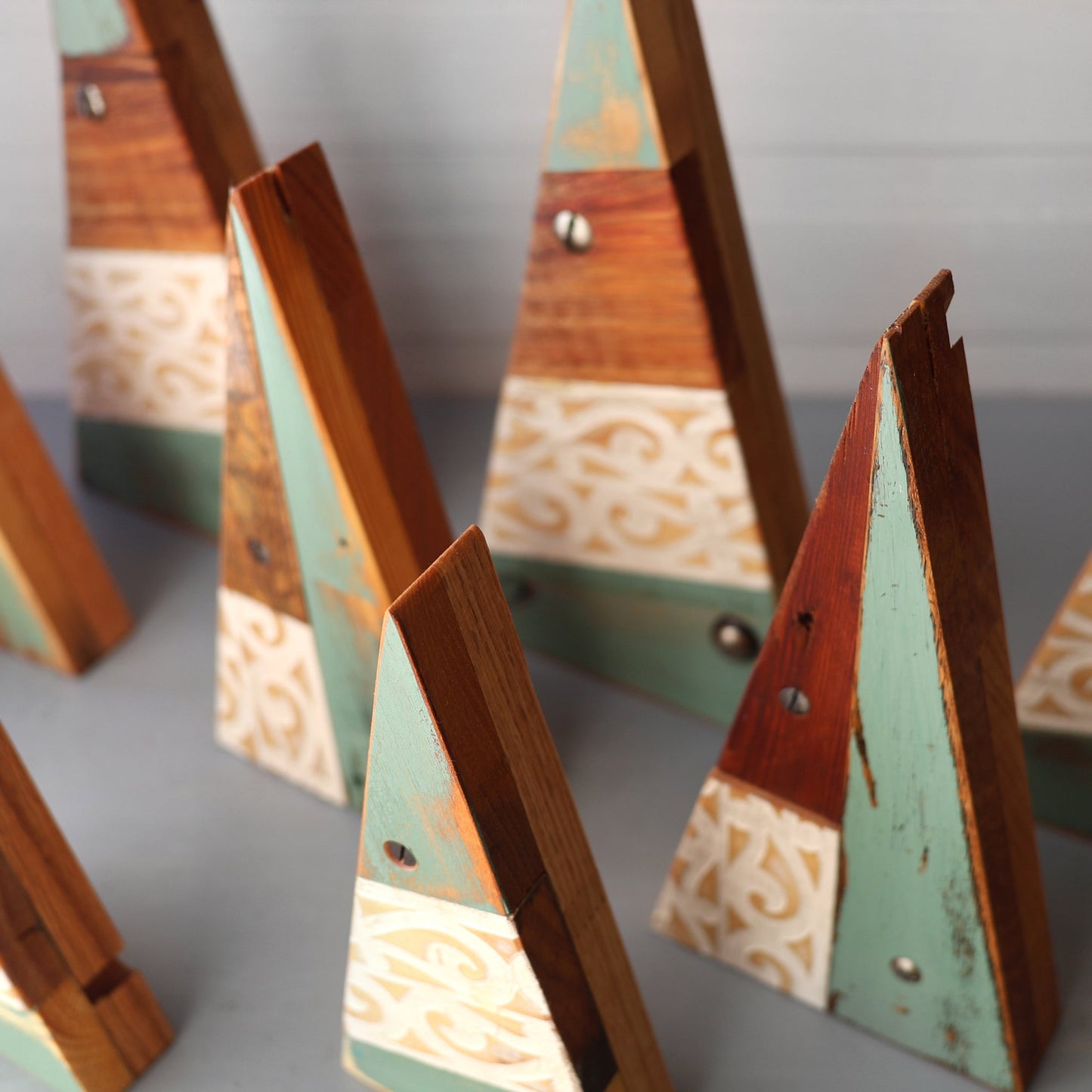 Reclaimed Wooden Christmas Trees