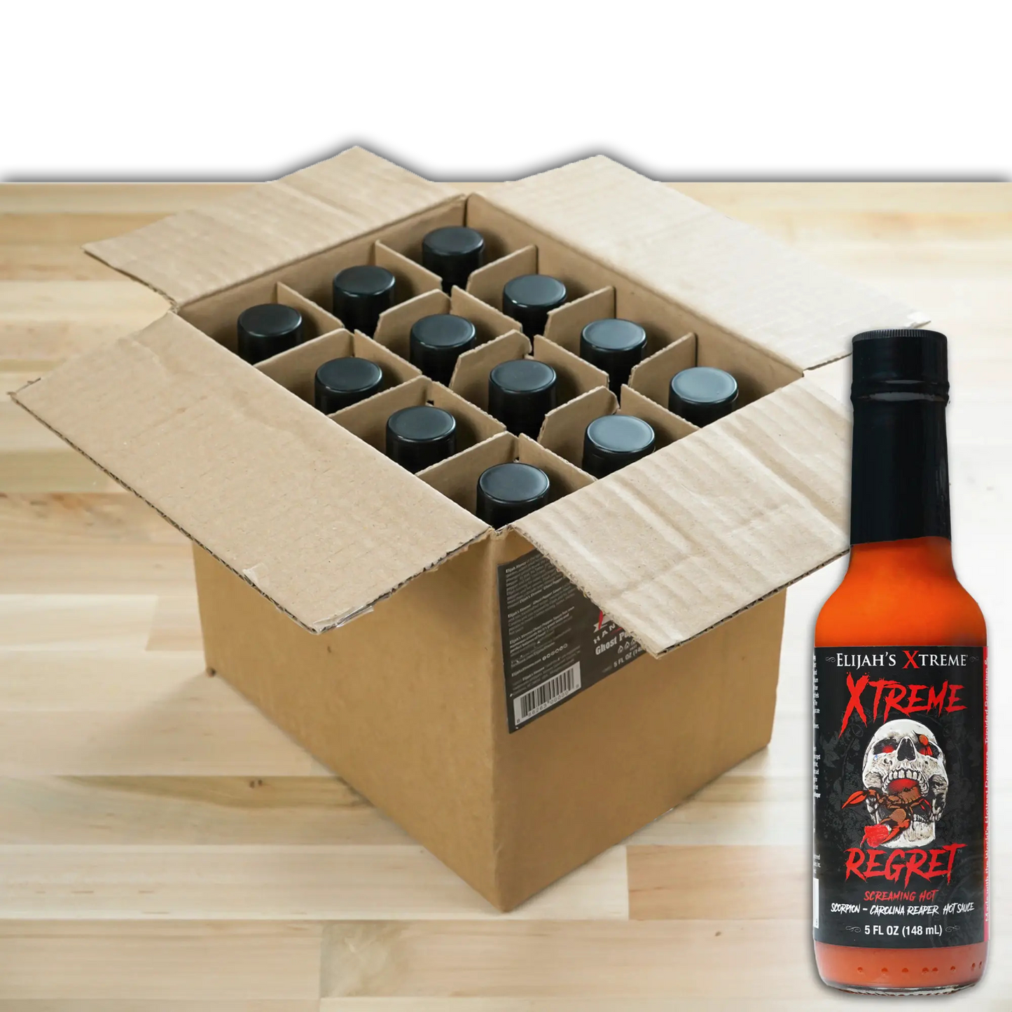 Xtreme Regret Hot Sauce (12 pk Case)