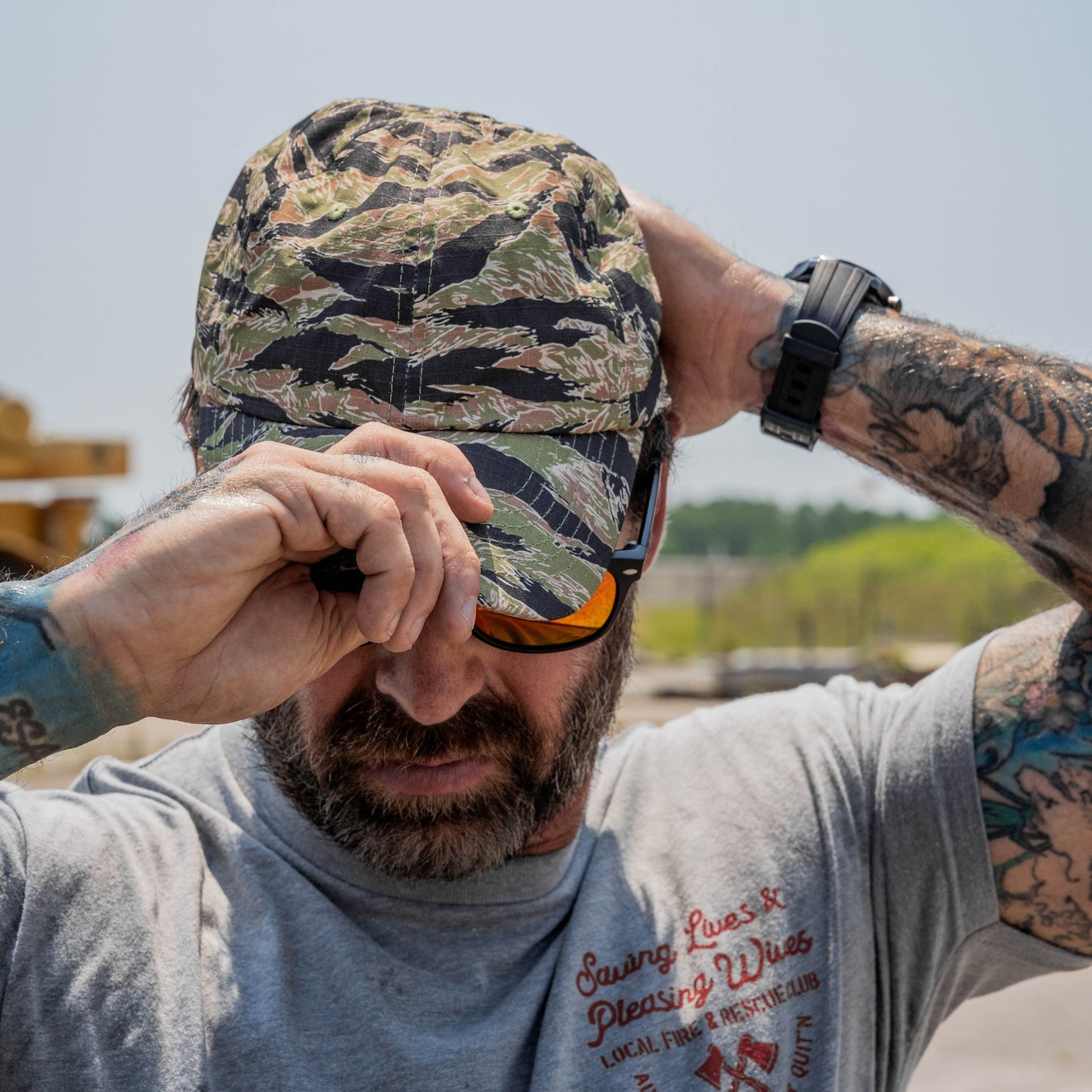 Ripstop Tactical Mesh Snapback Hat