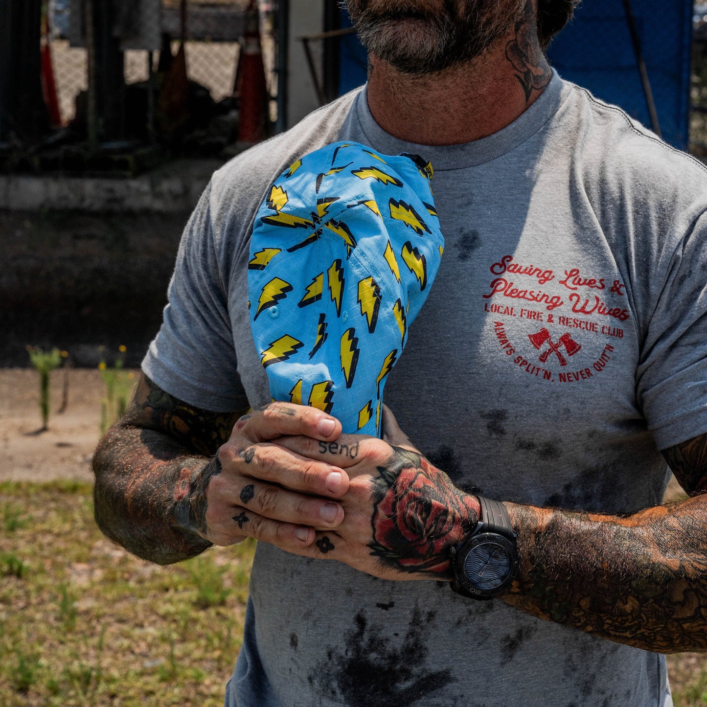 Ripstop Tactical Mesh Snapback Hat