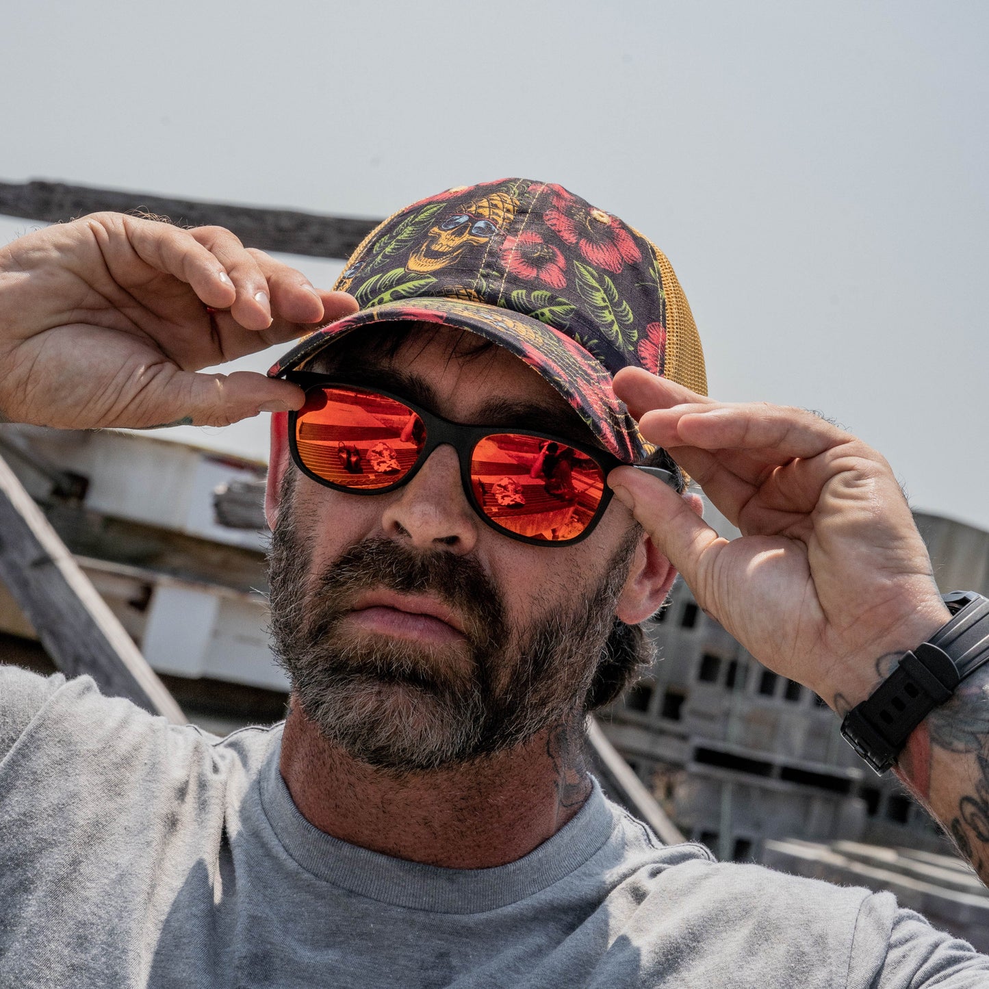 Ripstop Tactical Mesh Snapback Hat