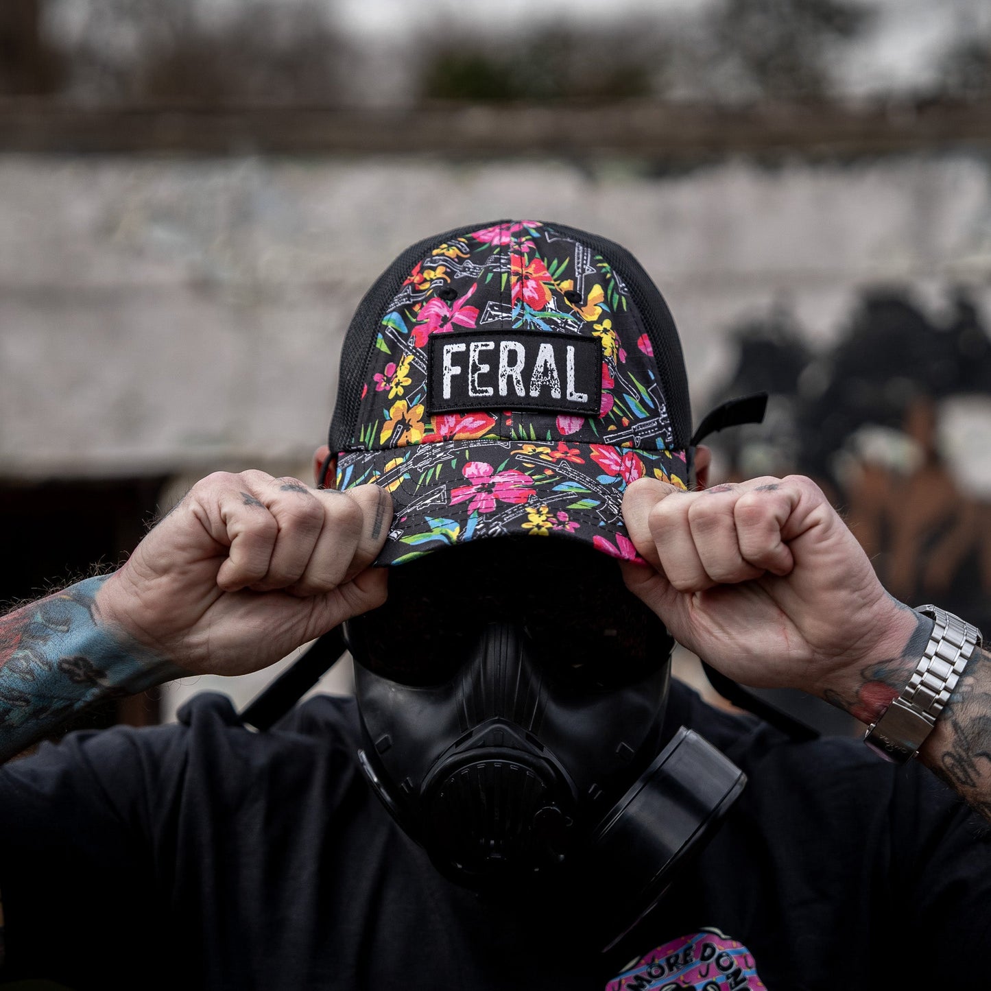 Feral Patch RipStop Tactical Mesh Snapback Hat