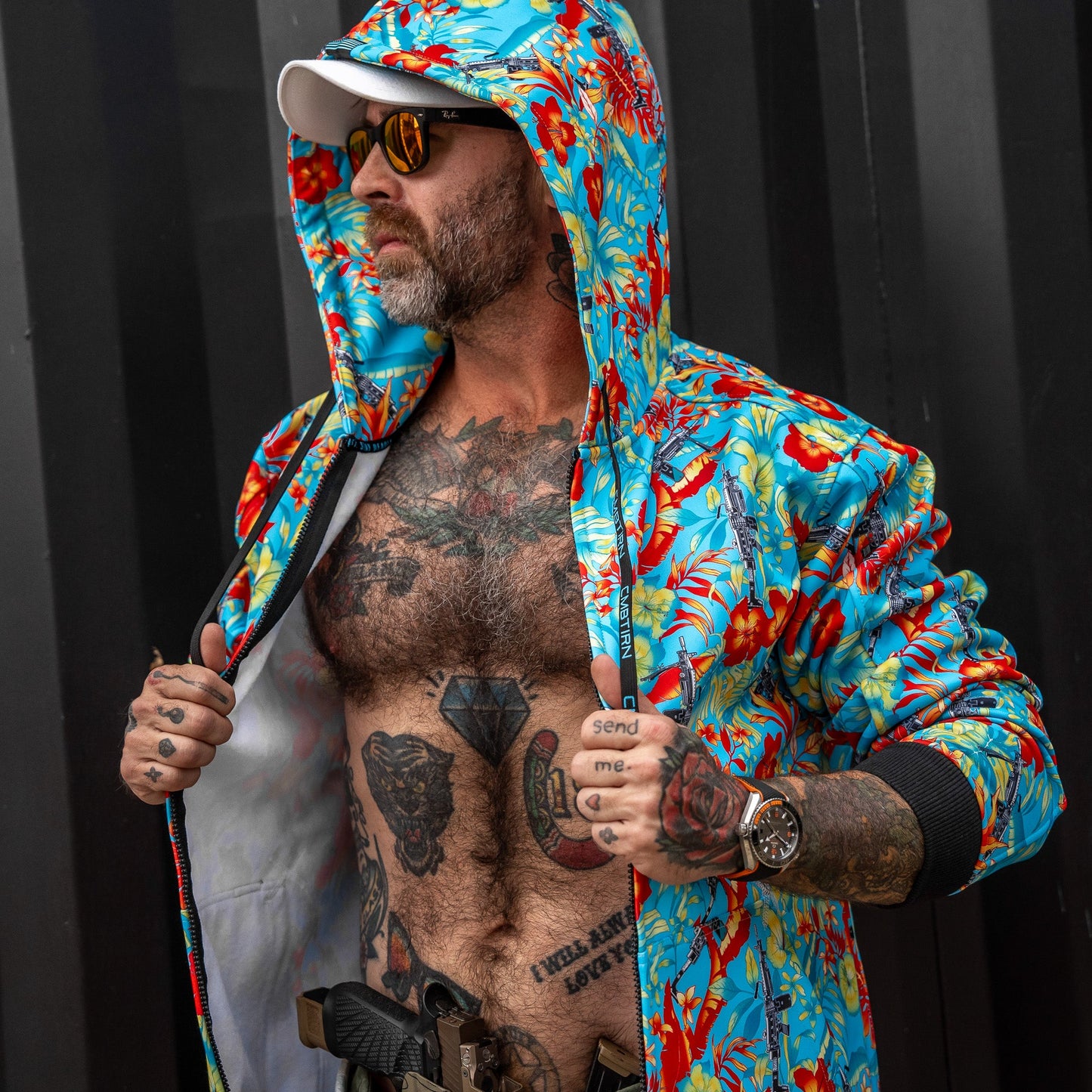 Men's Zip Up Fleece Lined Hoodie 2.0