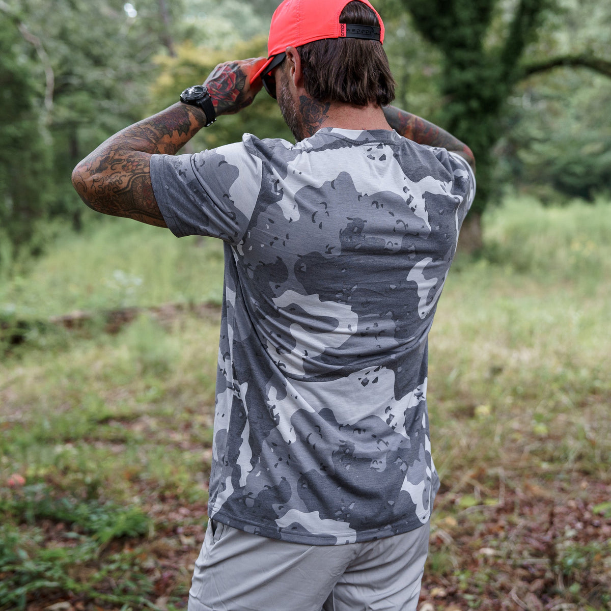 American Flag Patch Weekender Performance Snapback Hat