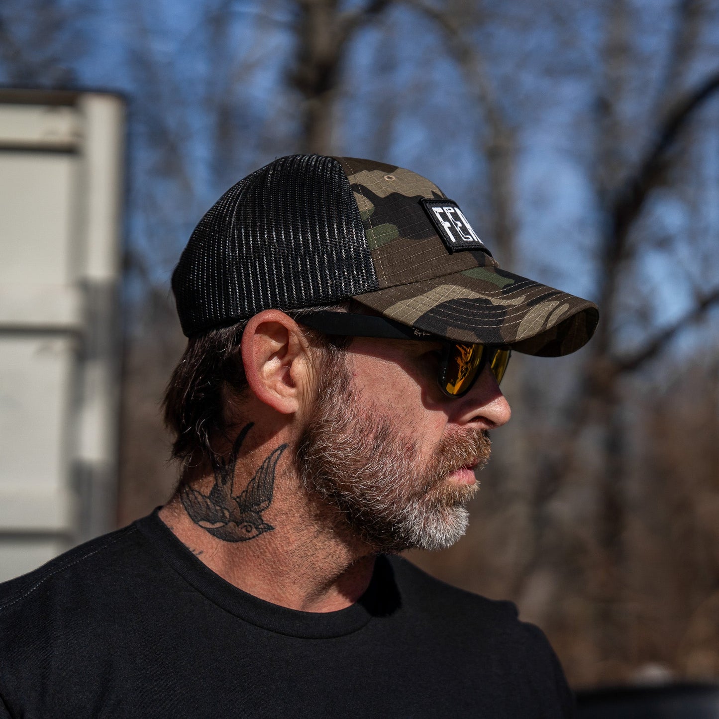 Feral Patch RipStop Tactical Mesh Snapback Hat