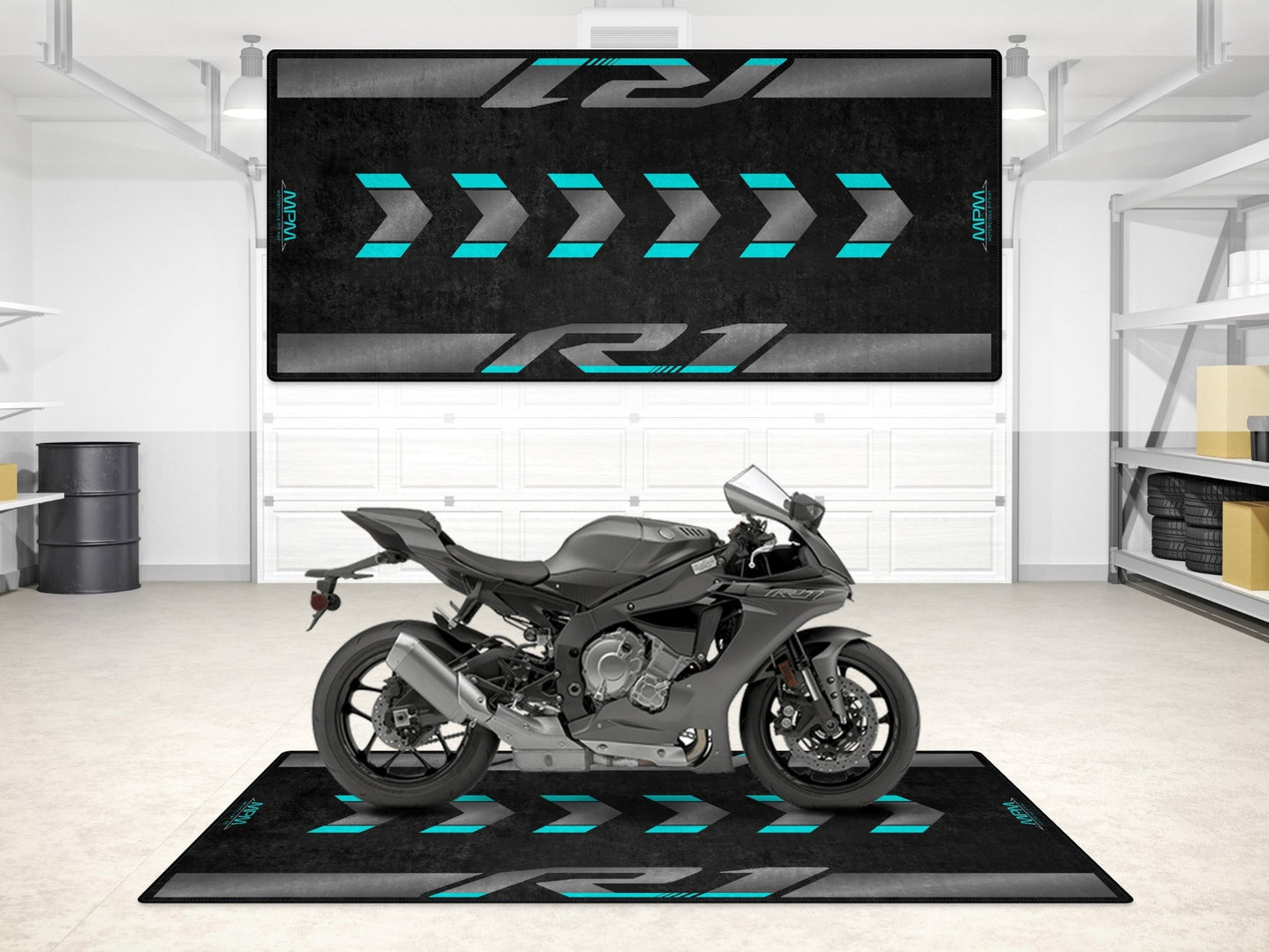 MPM Motorcycle Mat for Yamaha R1 - MM7111