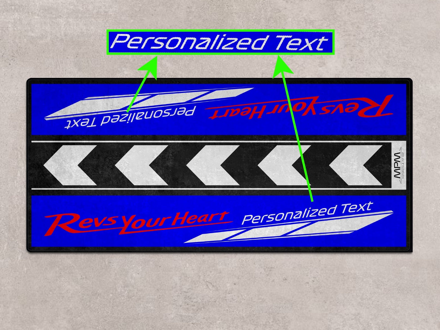 MPM Motorcycle Mat for Yamaha - MM7109