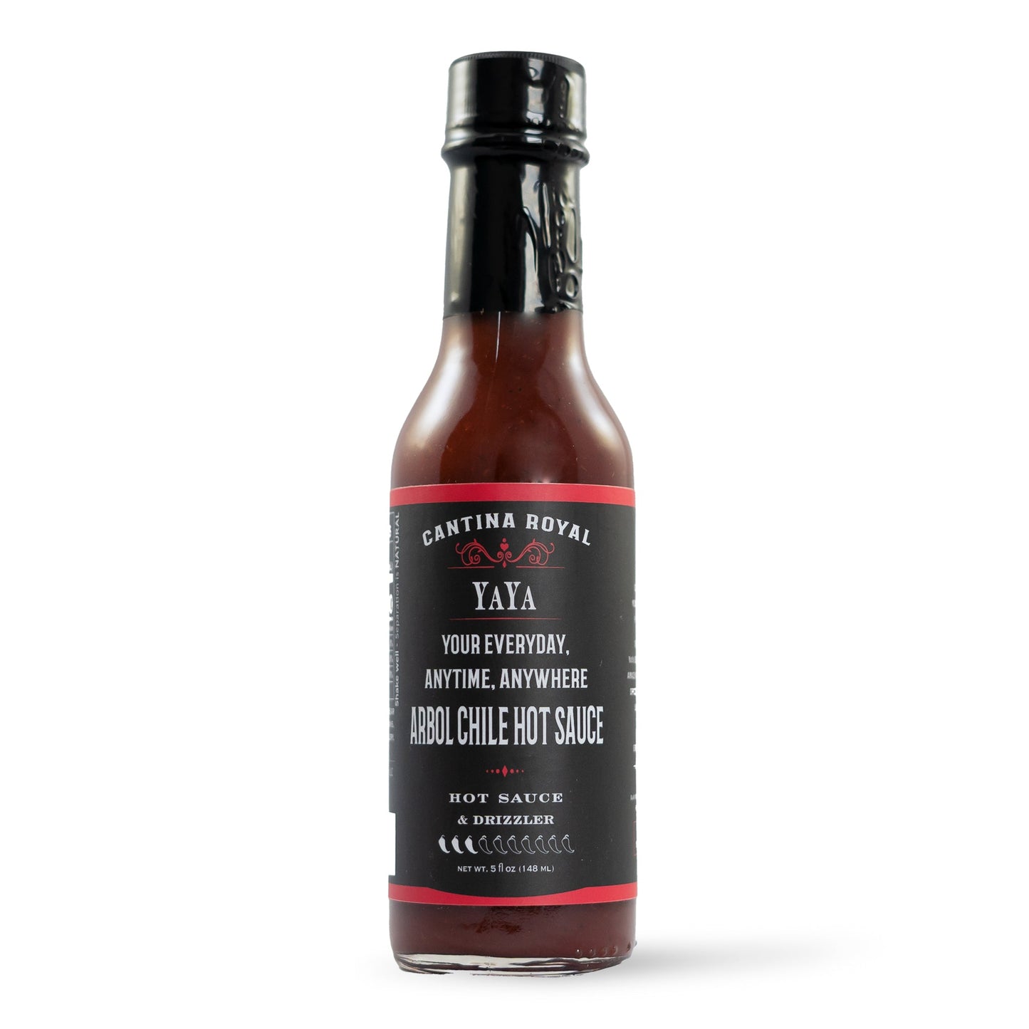 Yaya - Everyday Arbol Chile Hot Sauce | Tangy Mexican Tabletop