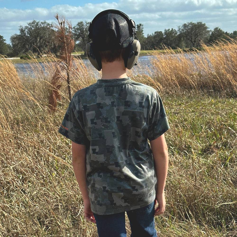 Louisiana Camo - Kids Short Sleeve