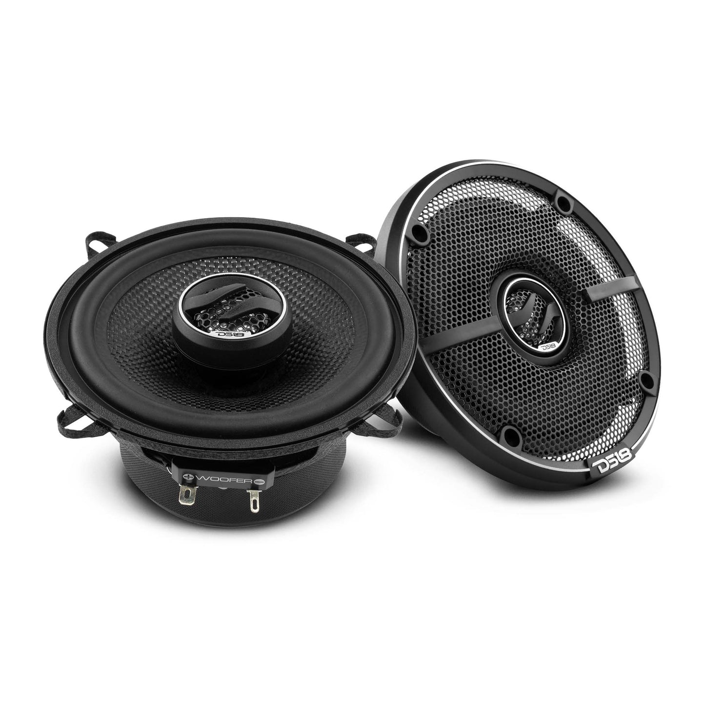 ZXI 5.25" 2-Way Coaxial Speakers with Kevlar Cone 60 Watts Rms 4-Ohm