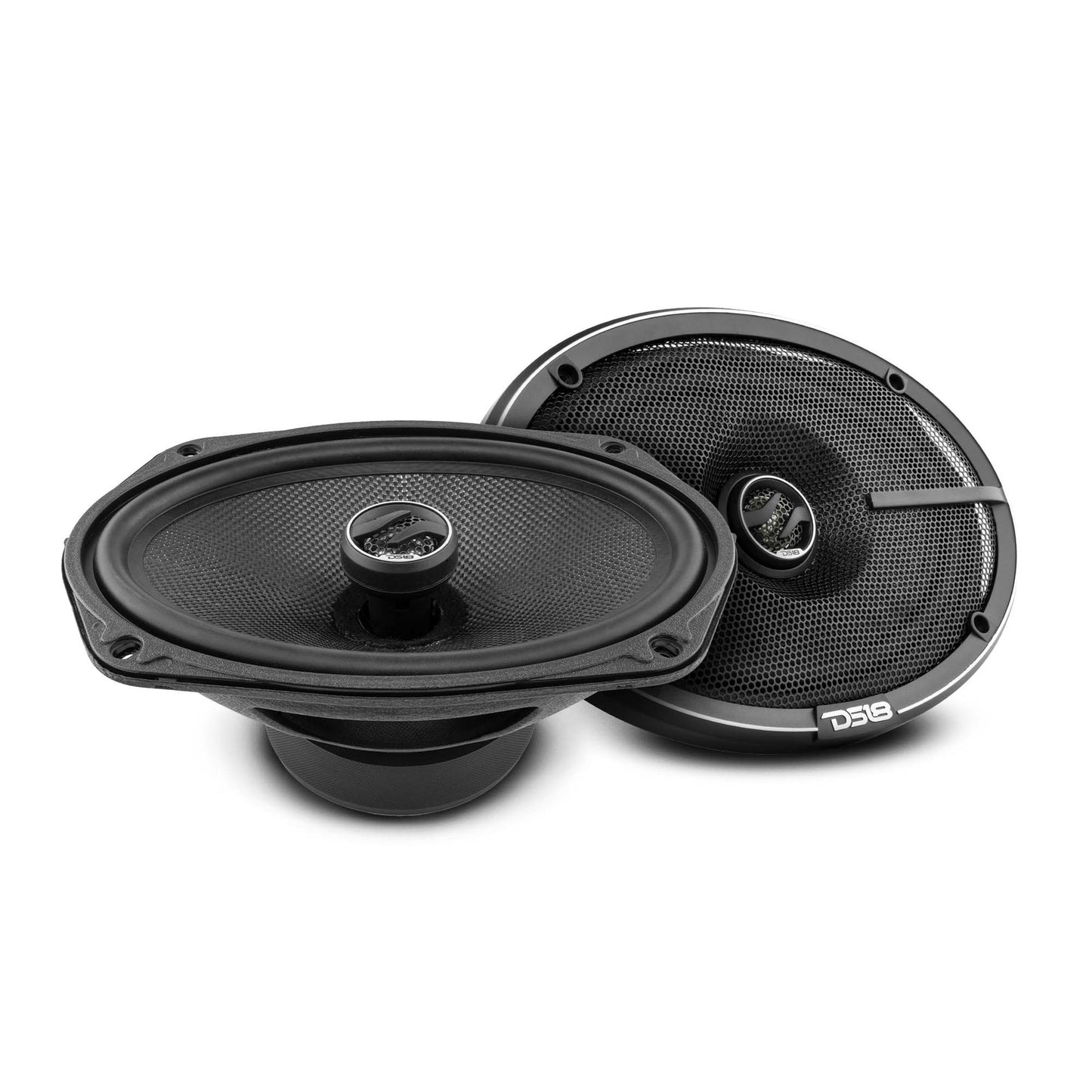 DS18 2012-2021 RAM 2500 Crew and Quad Cab Front and Back Doors Speakers Better Upgrade/Replacement Package 1600 Watts