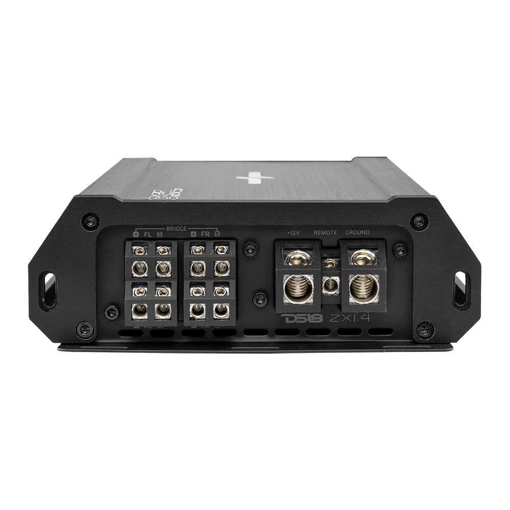 ZXI 4-Channel Class D Amplifier 4 X 125 Watts Rms @ 4-Ohm