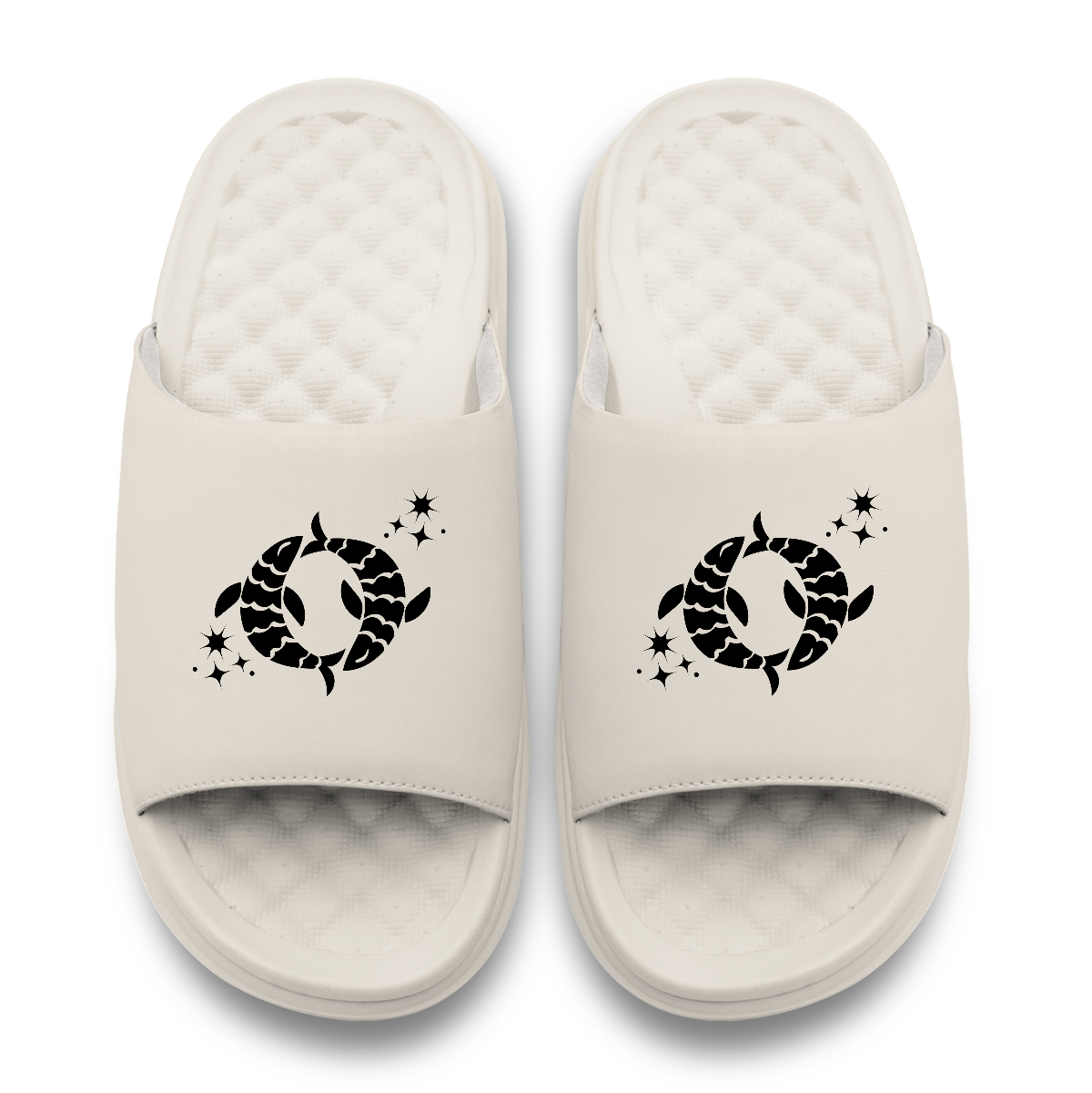 Pisces Zodiac Symbols Motive