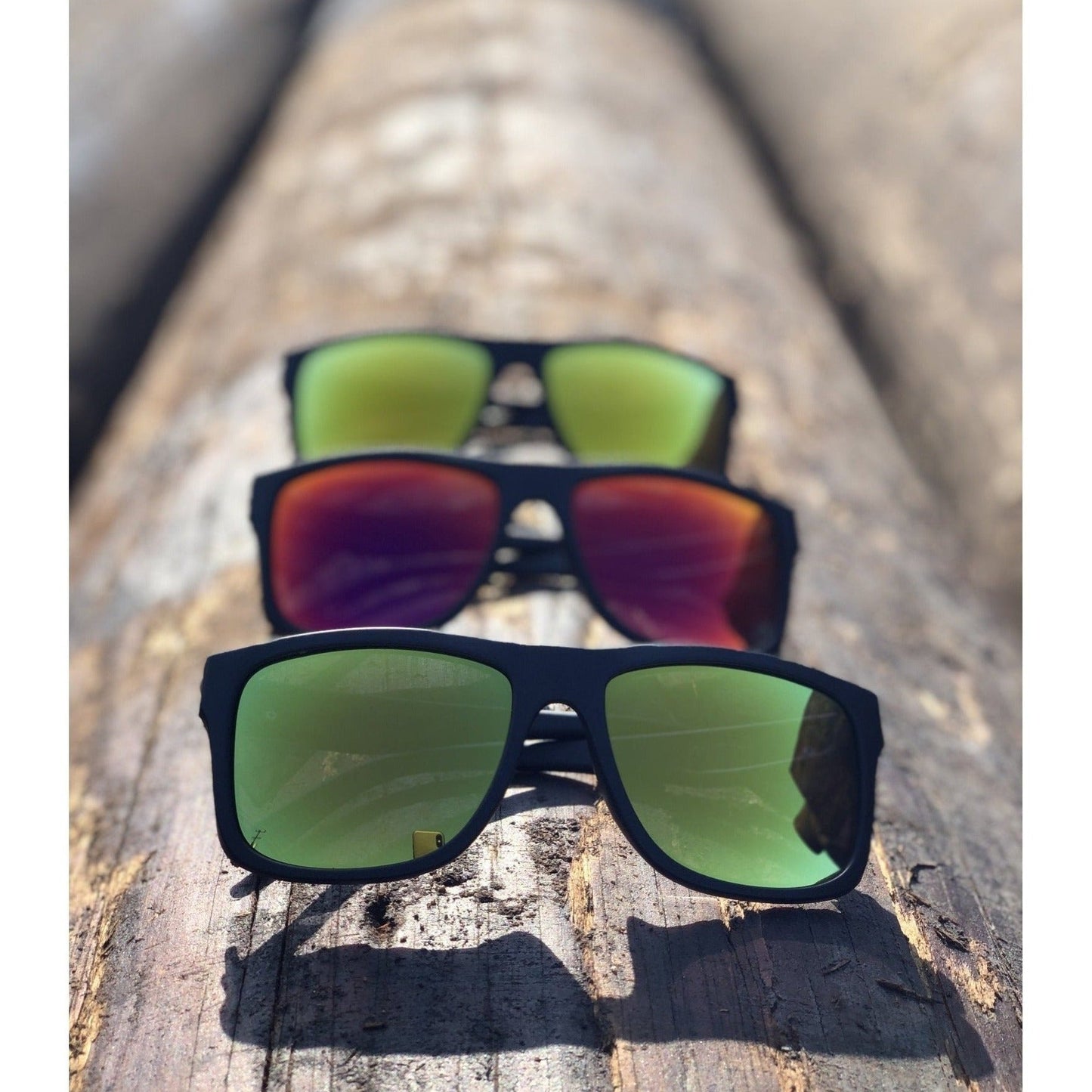A Phase Z87+ Matte Black - Mirrored Color Lens Options