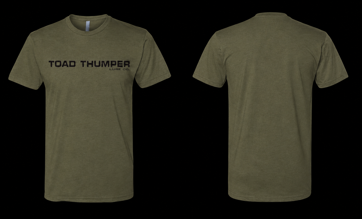 Toad Thumper Short Sleeve T-shirt - Military Green