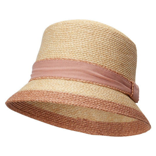 Woman's paper braid Bucket Hat