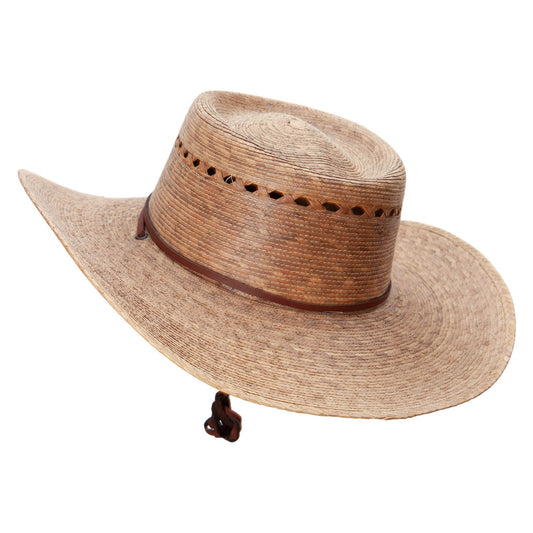 Gambler Dark Palm Braid Hat