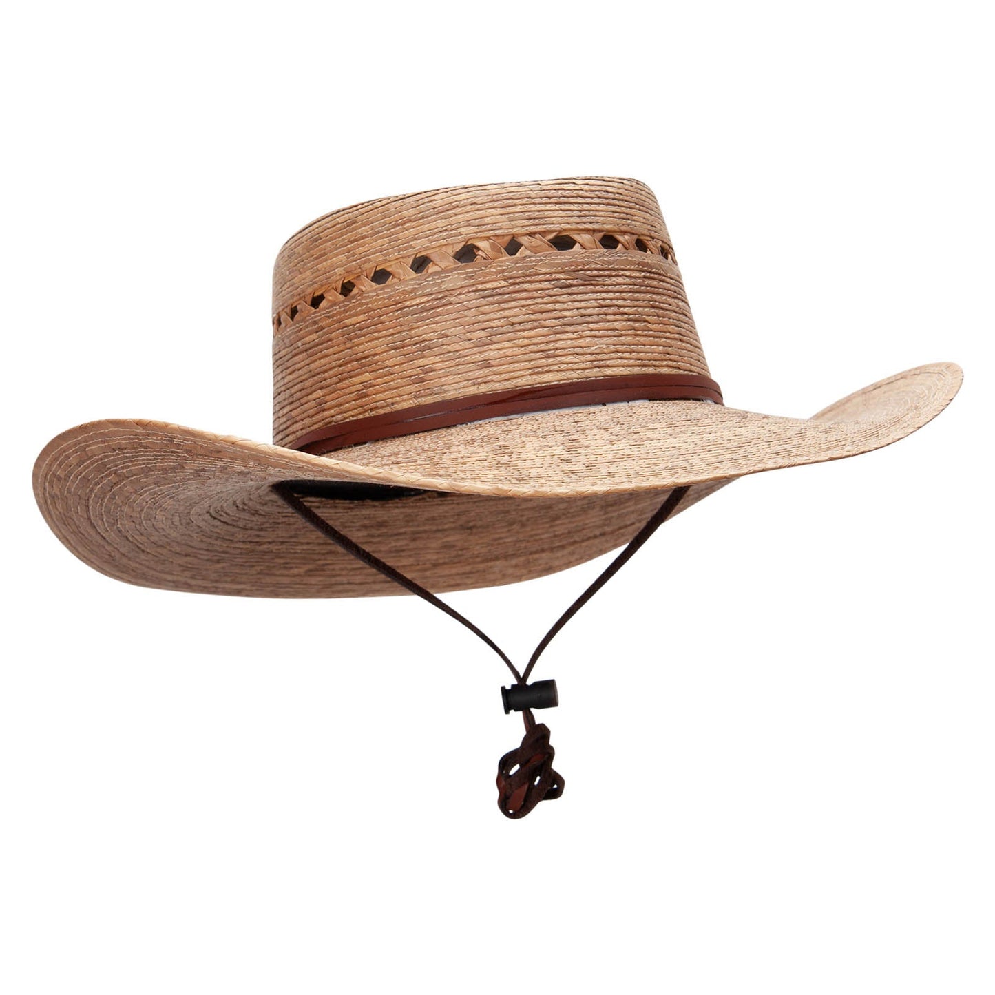 Gambler Dark Palm Braid Hat