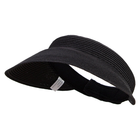 Women's 4.5 Wide Brim Velcro Strap Visor