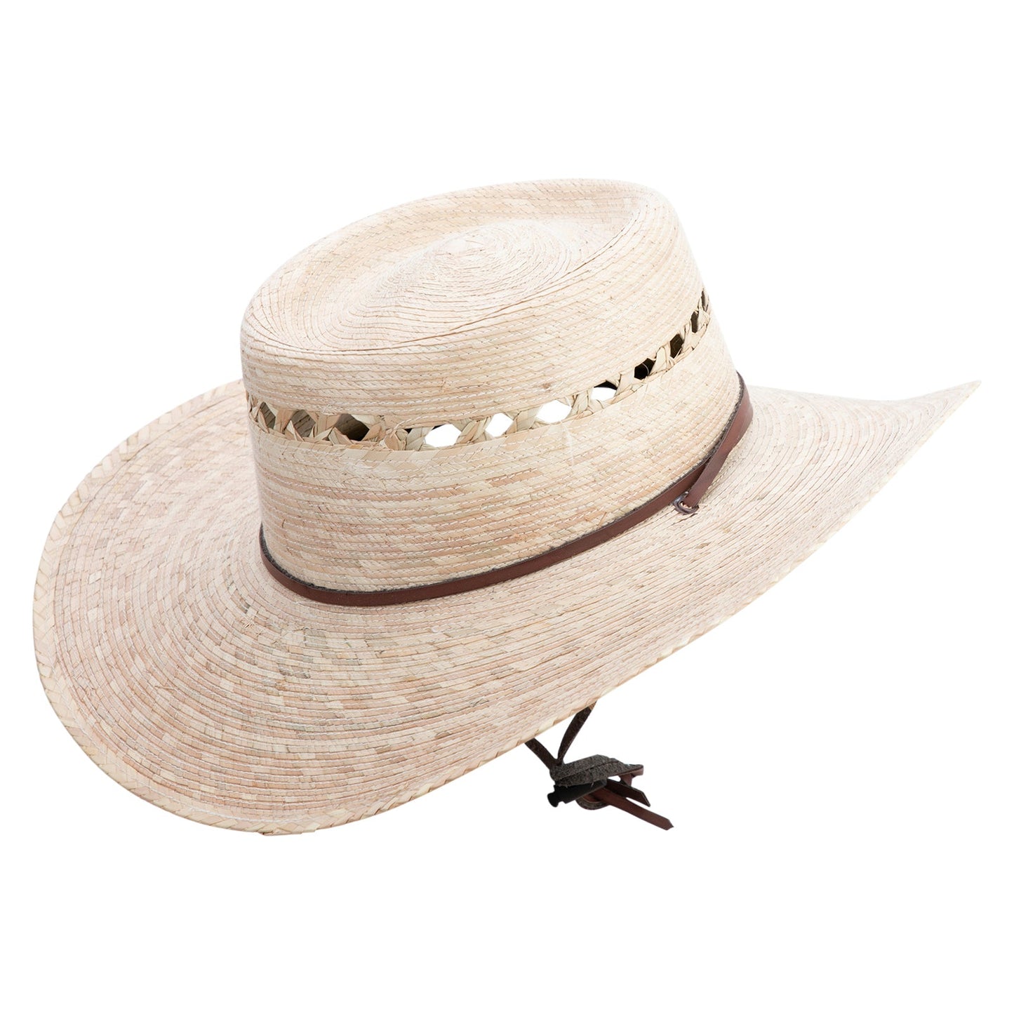 Gambler Dark Palm Braid Hat