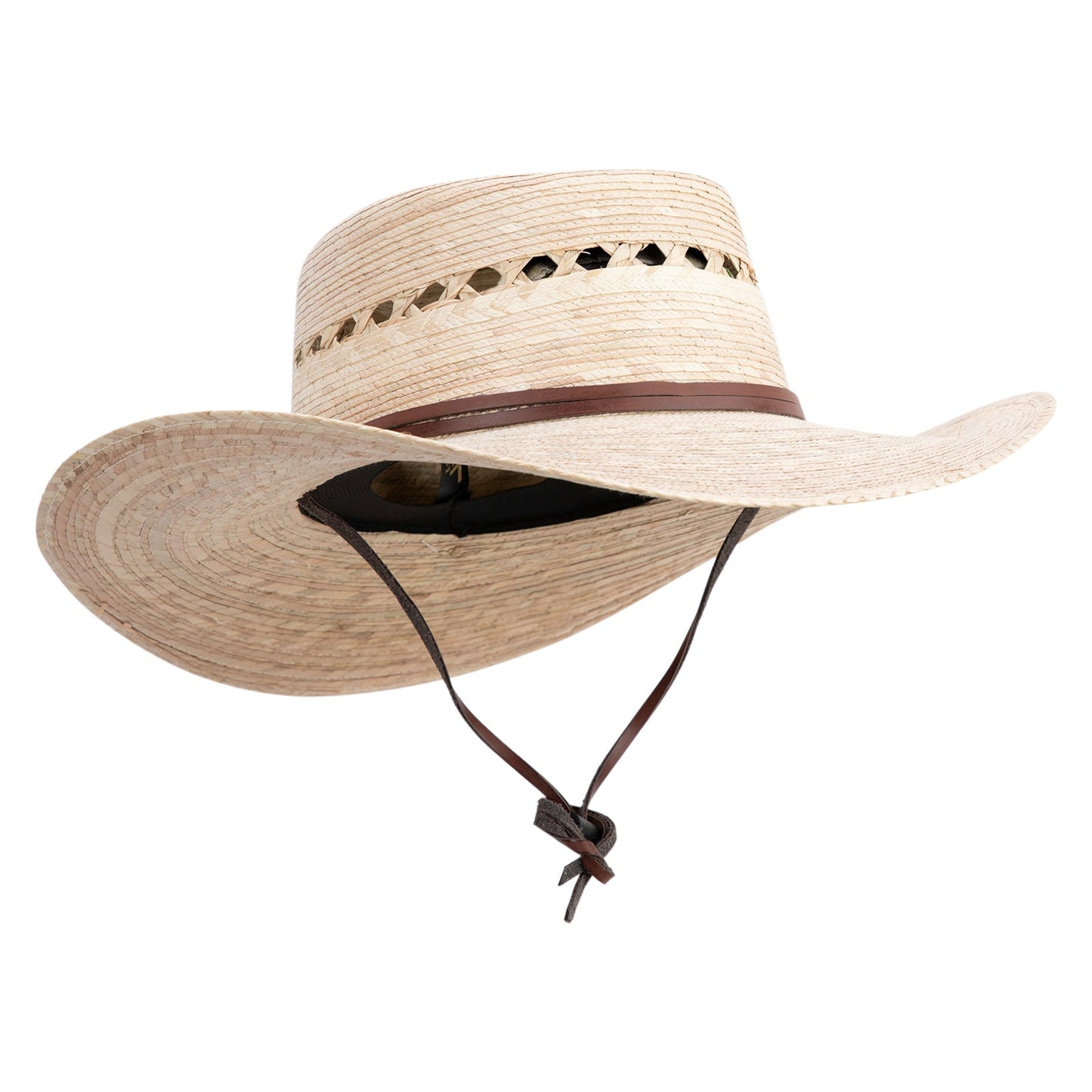 Gambler Dark Palm Braid Hat