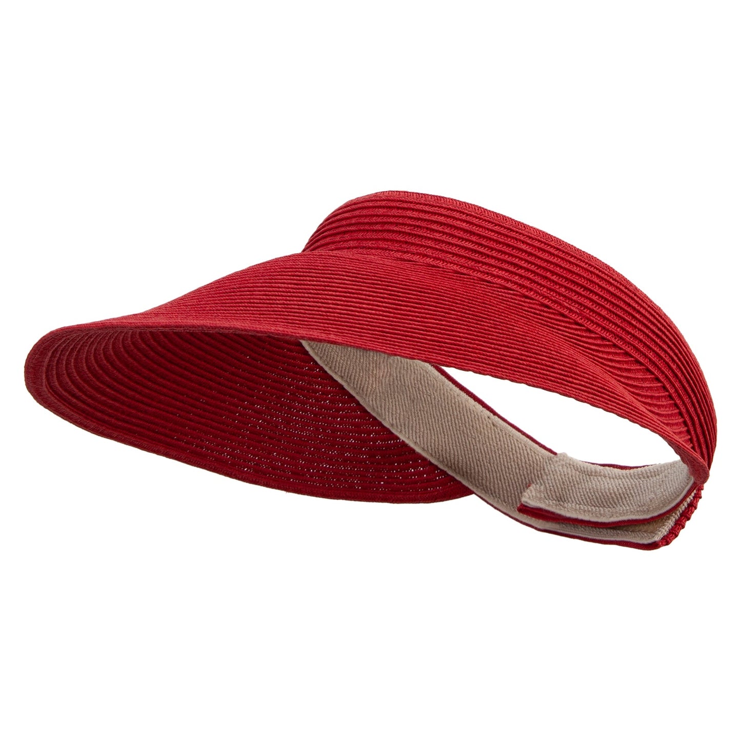 Women's 4.5 Wide Brim Velcro Strap Visor