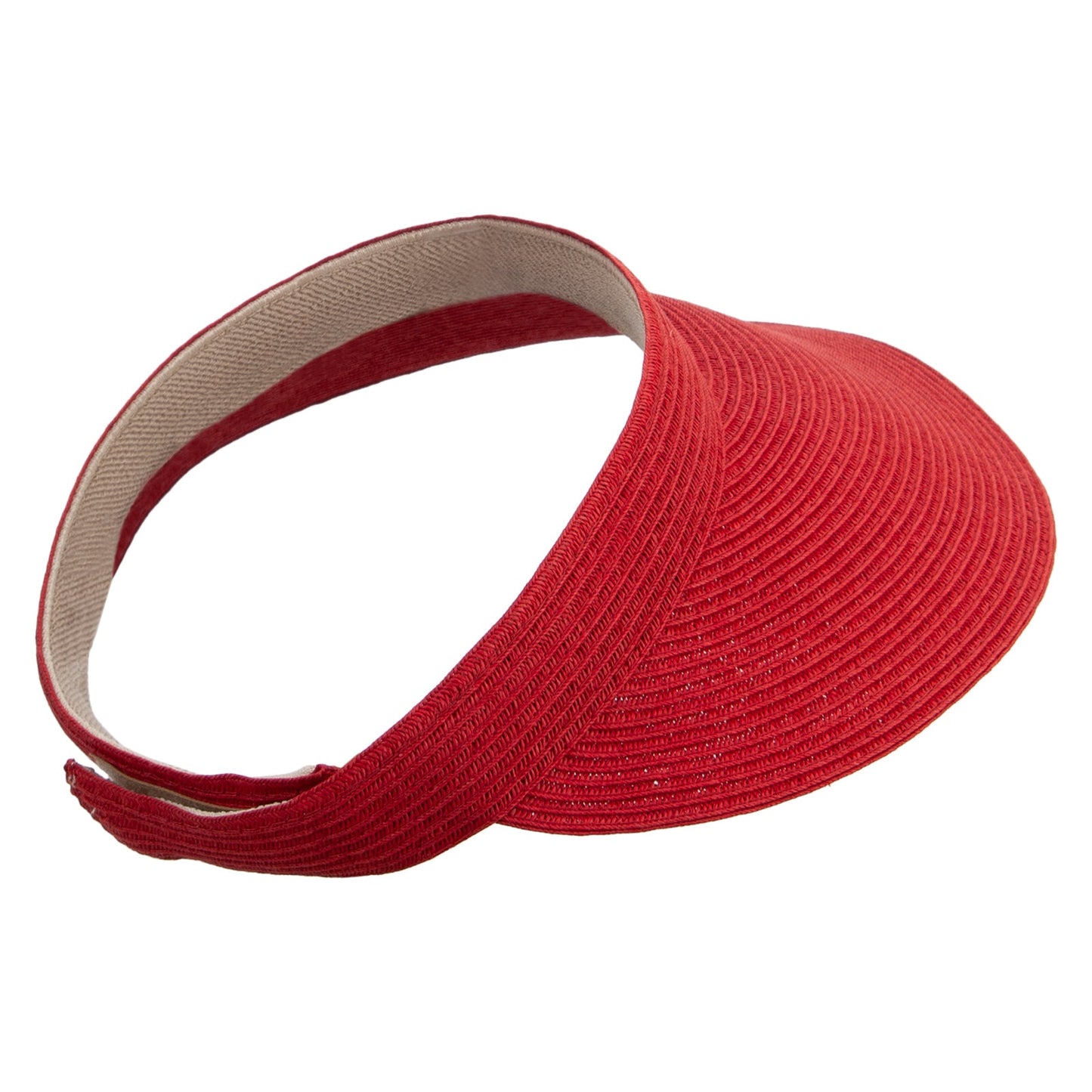 Women's 4.5 Wide Brim Velcro Strap Visor