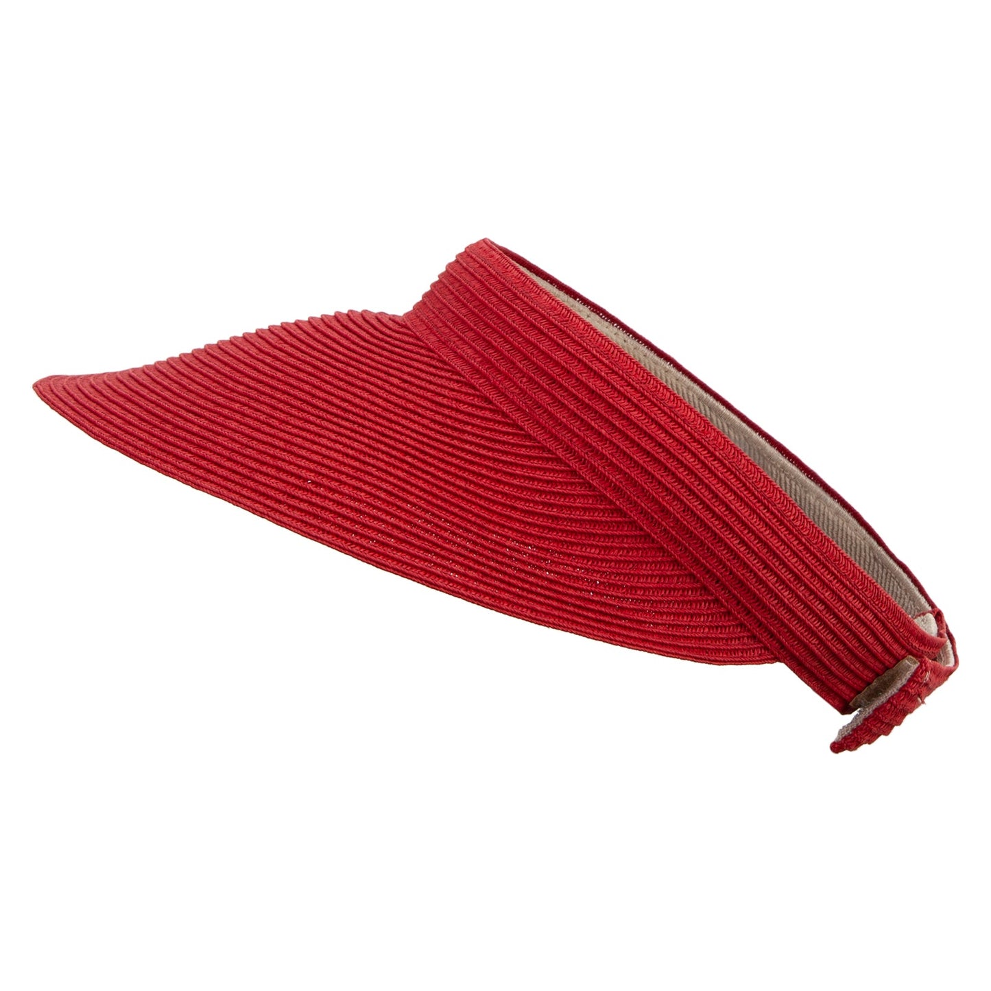 Women's 4.5 Wide Brim Velcro Strap Visor