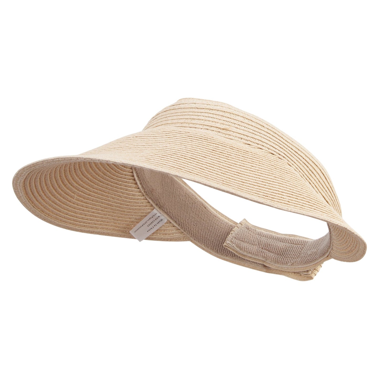 Women's 4.5 Wide Brim Velcro Strap Visor