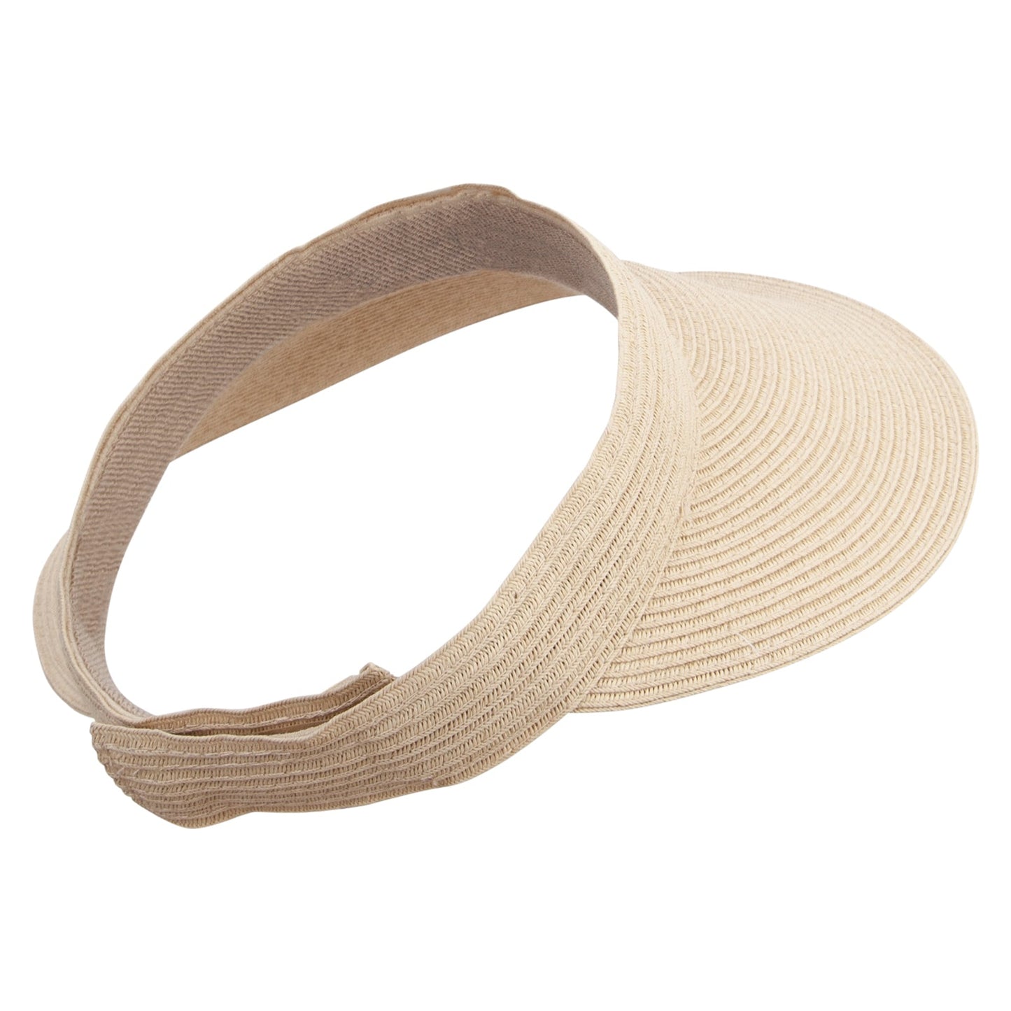 Women's 4.5 Wide Brim Velcro Strap Visor