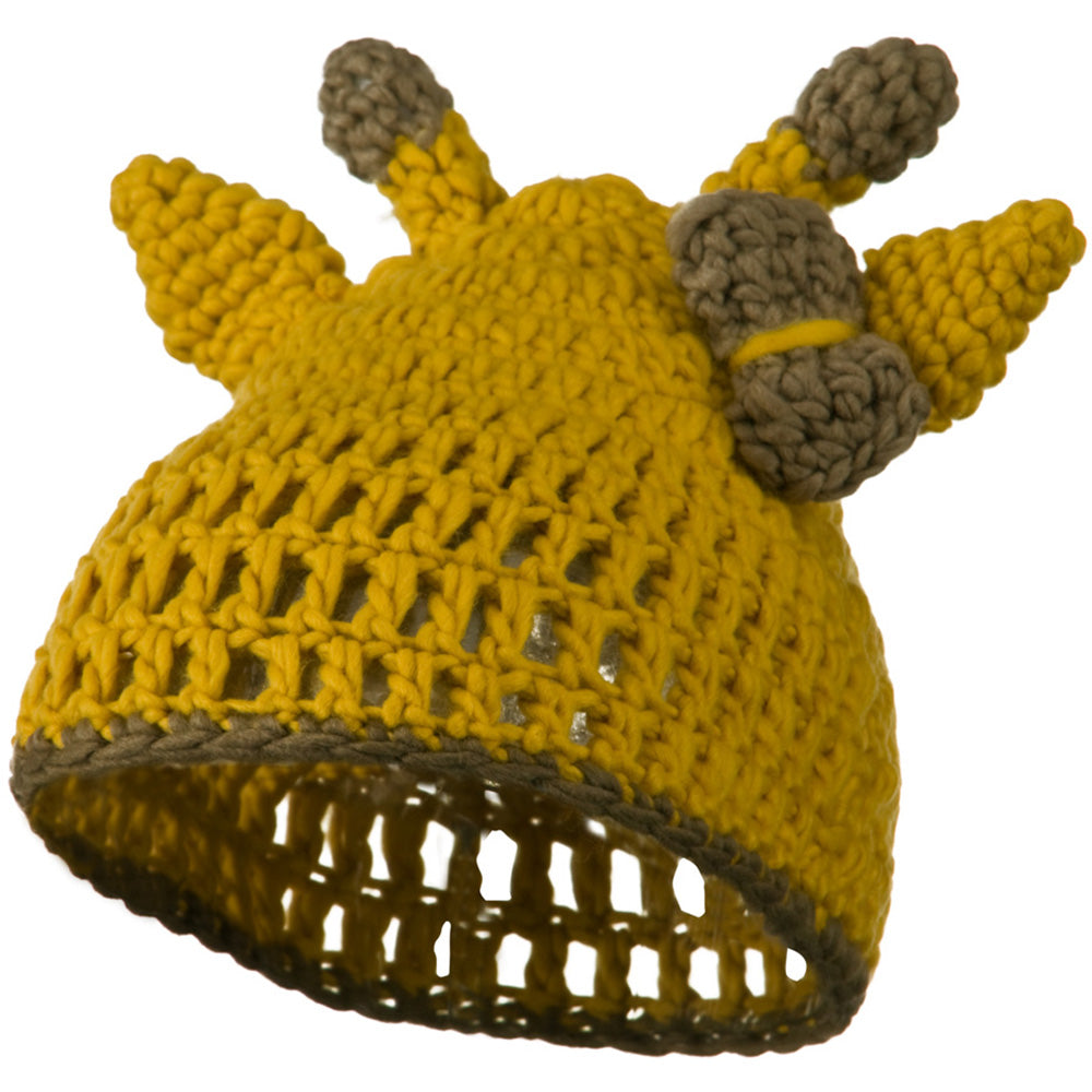 Toddler Acrylic Animal Ear Beanie