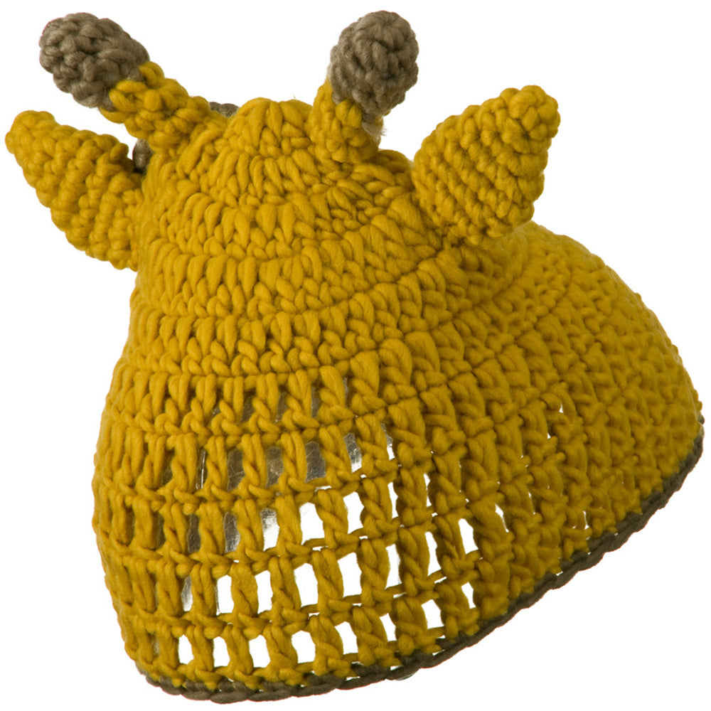 Toddler Acrylic Animal Ear Beanie