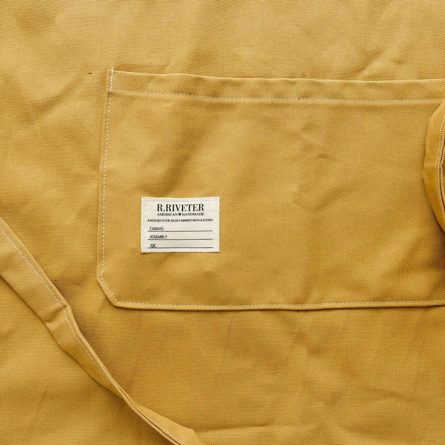 Riveter Made Apron | Gold Honey