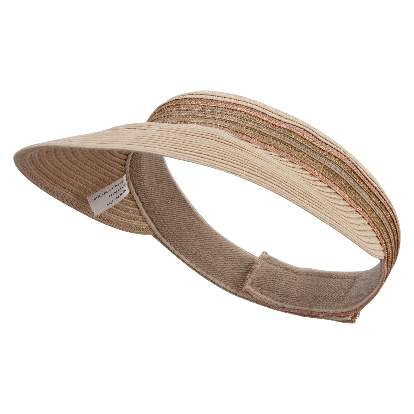 Women's 4" Velcro Strap Visor