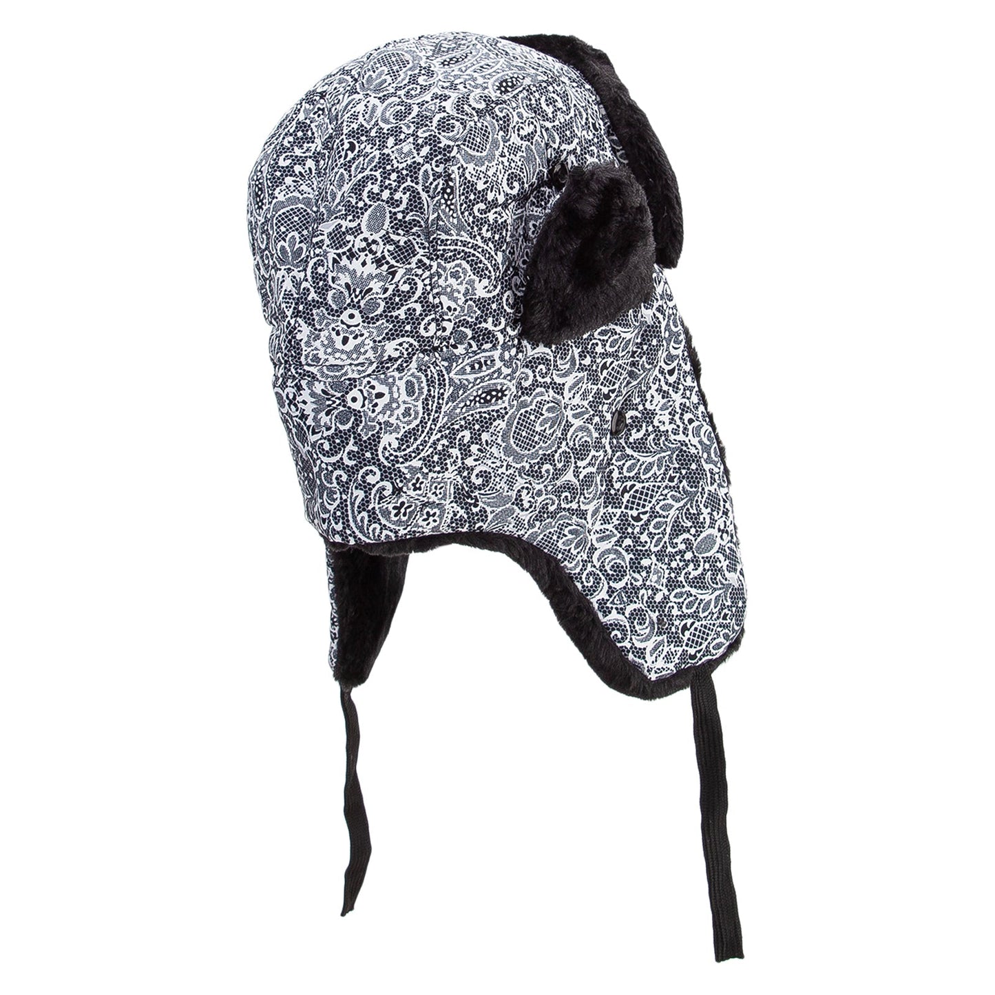 Women's Lace Design Trooper Hat