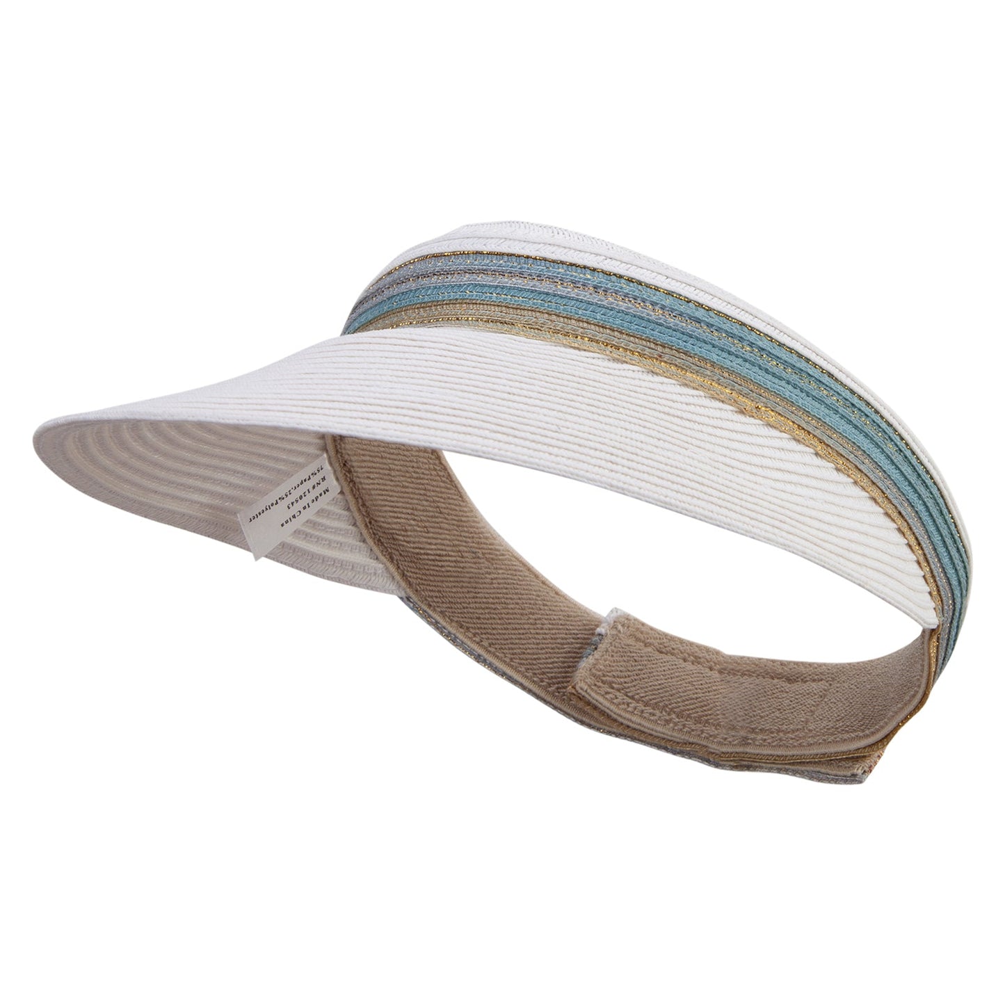 Women's 4" Velcro Strap Visor