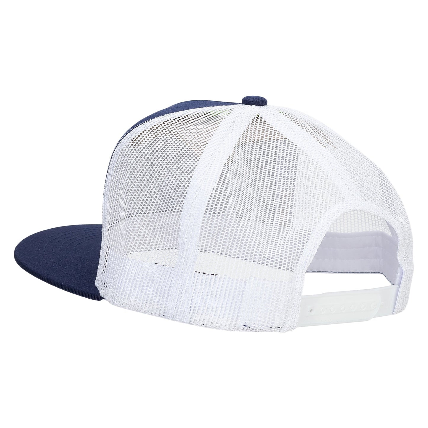 Big Size 5 Panels Mesh Flat Bill Snapback