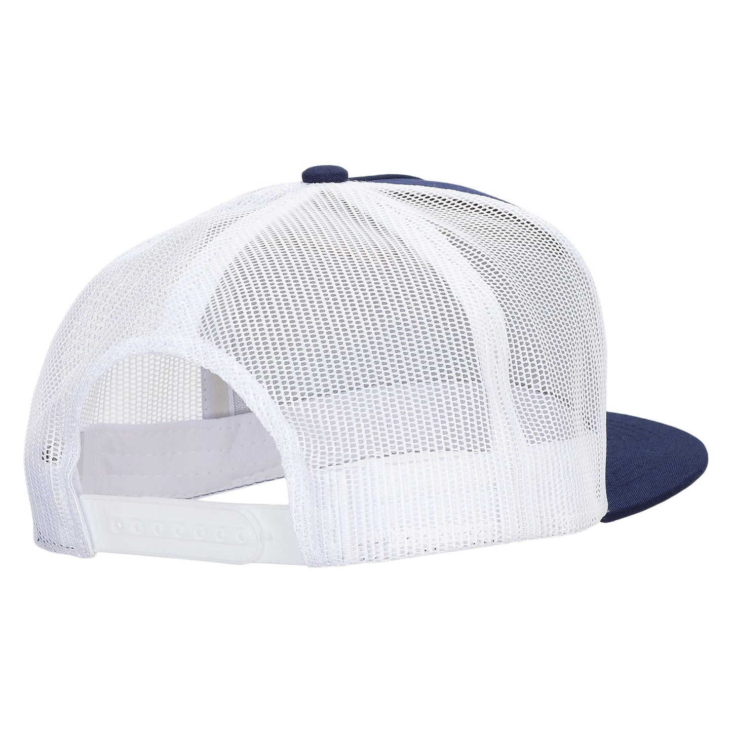 Big Size 5 Panels Mesh Flat Bill Snapback